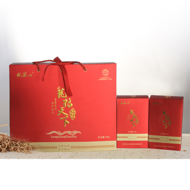 LFS-003龍糧天下紅色5kg禮盒